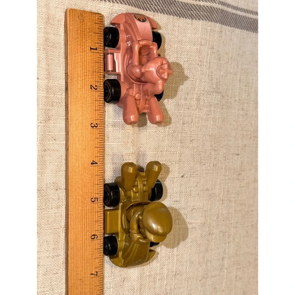 Nintendo Gold Mario Kart 8 Deluxe Happy Meal Toys Pink Gold Peach Nintendo